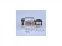 NU-312 N папа - UHF мама Переходник - интернет-магазин оборудования для радиосвязи Альфа-Ком город 