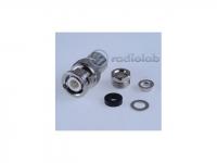 B-112F Разъем ВЧ BNC male для кабеля RG58 - интернет-магазин оборудования для радиосвязи Альфа-Ком город 