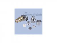 12-222L Разъём 1.6/5.6 мама угловой - интернет-магазин оборудования для радиосвязи Альфа-Ком город 