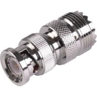 BNC-male / UHF-female Высокочастотный переходник - интернет-магазин оборудования для радиосвязи Альфа-Ком город 