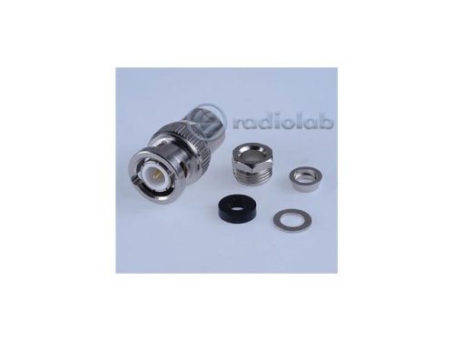 B-112F Разъем ВЧ BNC male для кабеля RG58 - интернет-магазин оборудования для радиосвязи Альфа-Ком город 