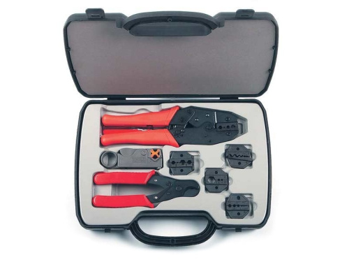 HT-330K Обжимной инструмент для монтажа разъемов - интернет-магазин оборудования для радиосвязи Альфа-Ком город 