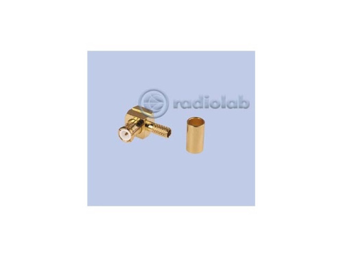 11-121L GGT Разъём MCX папа - интернет-магазин оборудования для радиосвязи Альфа-Ком город 