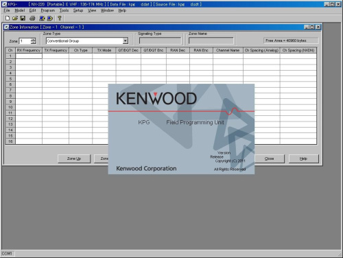 Kenwood KPG-158AM Программное обеспечение - интернет-магазин оборудования для радиосвязи Альфа-Ком город 