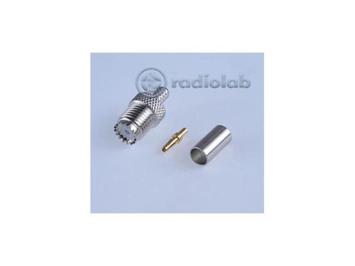 M-211F Разъём mini UHF мама - интернет-магазин оборудования для радиосвязи Альфа-Ком город 