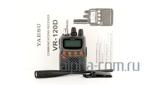 Yaesu VR-120D Портативный сканирующий приемник - интернет-магазин оборудования для радиосвязи Альфа-Ком город 