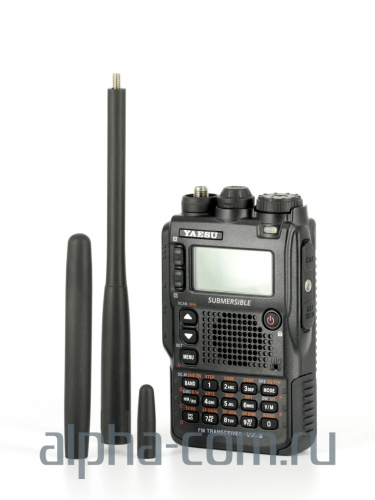 Yaesu VX-8DR Водонепроницаемая трехдиапазонная рация - интернет-магазин оборудования для радиосвязи Альфа-Ком город 