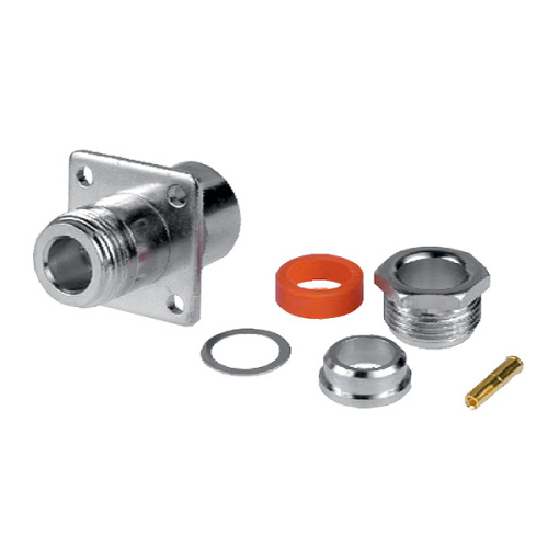 N-242B Разъем ВЧ N-type female - интернет-магазин оборудования для радиосвязи Альфа-Ком город 