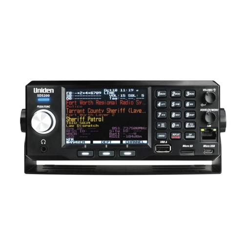 Uniden Bearcat SDS200 Сканирующий приемник - интернет-магазин оборудования для радиосвязи Альфа-Ком город 