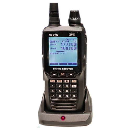 AOR AR-DV10 Сканирующий приемник портативный - интернет-магазин оборудования для радиосвязи Альфа-Ком город 