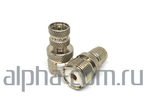 MU-312 mini UHF папа - UHF мама Переходник - интернет-магазин оборудования для радиосвязи Альфа-Ком город 