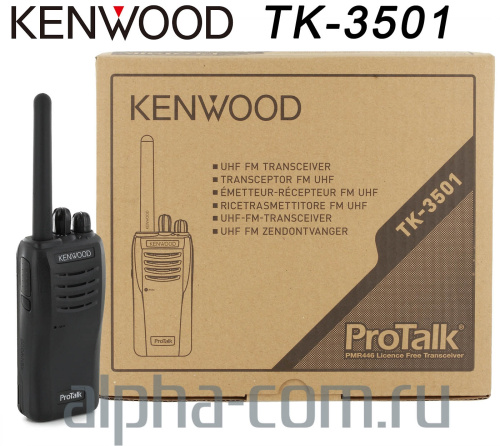 Kenwood TK-3501E Радиостанция безлицензионная - интернет-магазин оборудования для радиосвязи Альфа-Ком город 